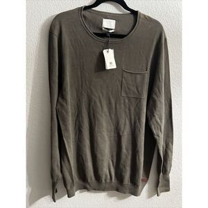 New! NWT!! Globe Mens Goodstock Shroom Sweater Active Army Green XL‎ X-Large
